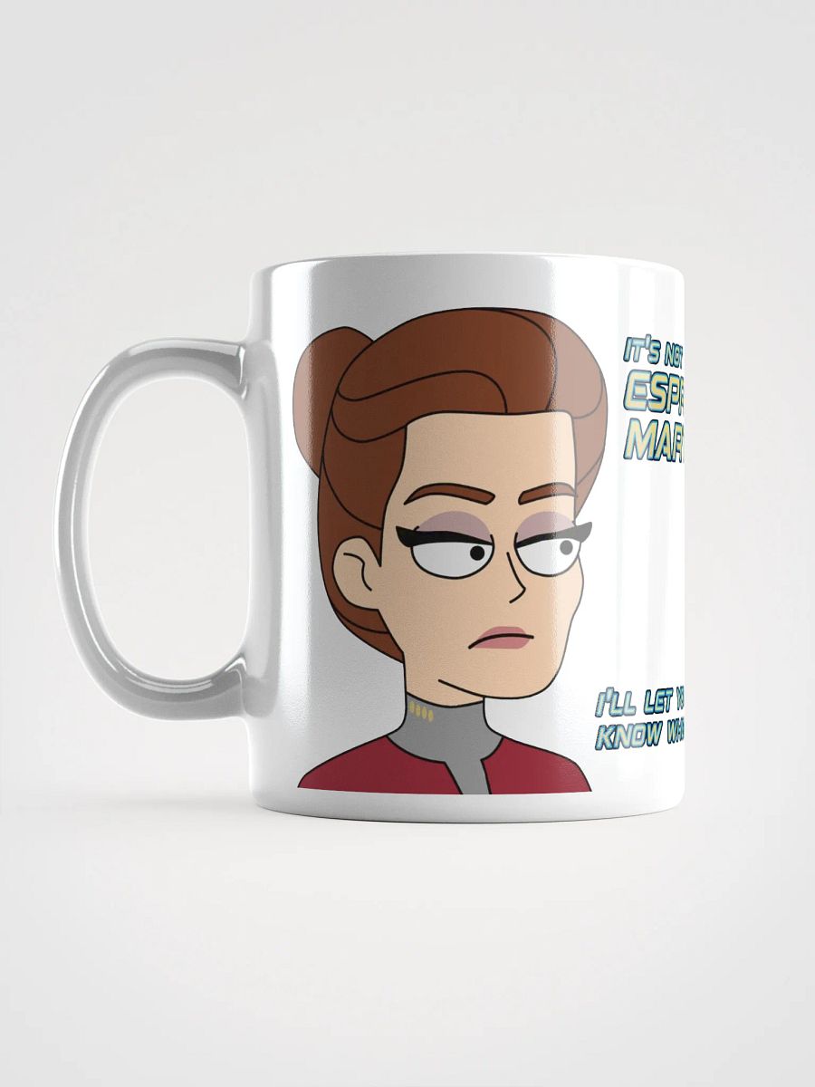 Janeway + Kim classic Voyager line, but Martini! Mug product image (5)