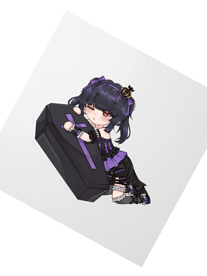 Princess Bampy Coffin Hugger Stickers product image (2)