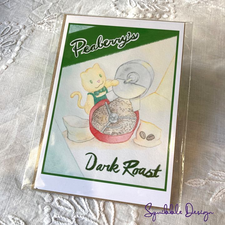 Mini Print - Peaberry's Dark Roast product image (1)