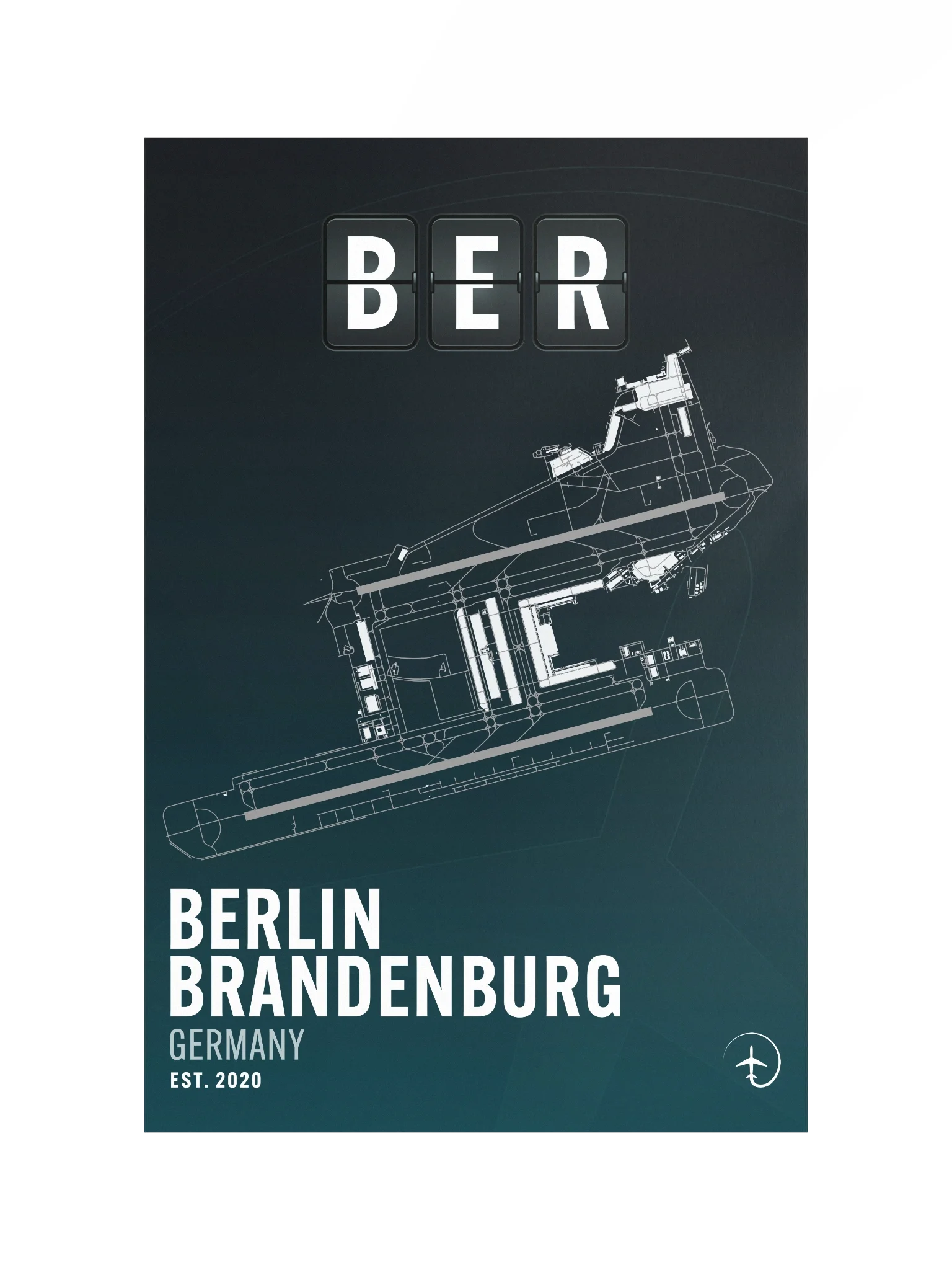 Berlin Brandenburg BER Poster product image (1)