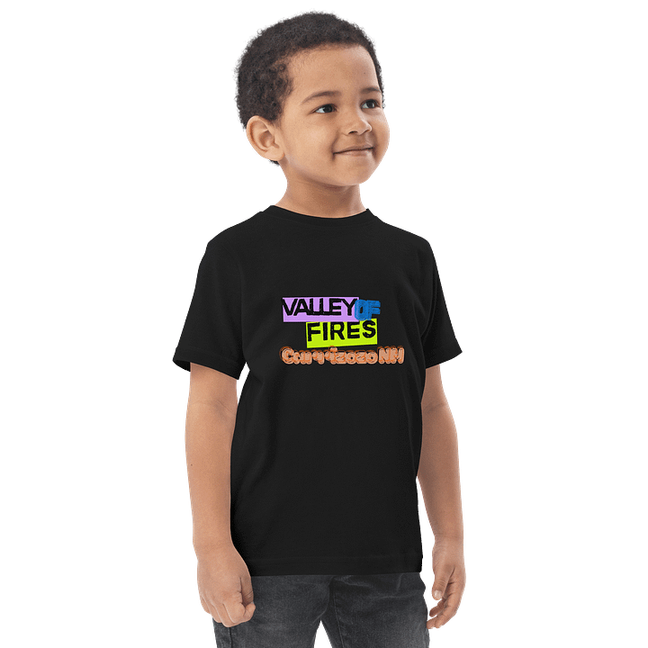 Fiery Typography Toddler T-Shirt product image (2)