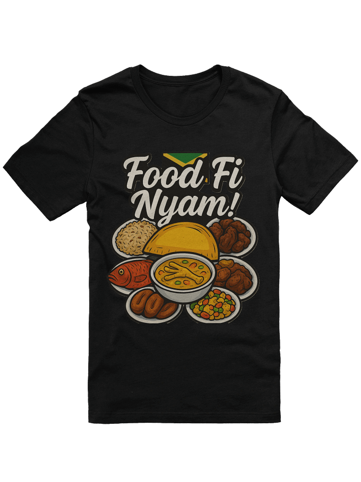 Food Fi Nyam! Illustrated T-Shirt product image (2)