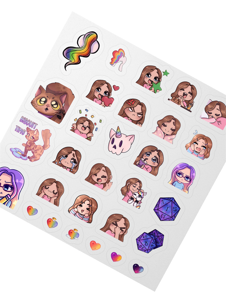 IRL Emote Stickers! product image (2)