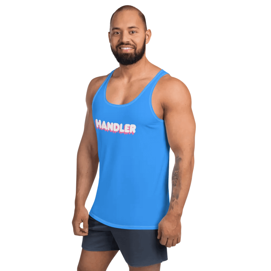 Identity Tank - HANDLER - Blue / Pink / White product image (4)