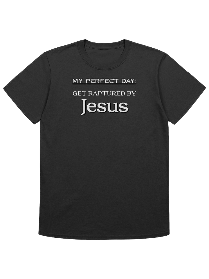 My Perfect Day: Get Raptured By Jesus T-Shirt product image (1)