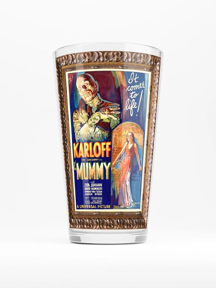 saturday afternoon pint glass: all wrapped up product image (1)