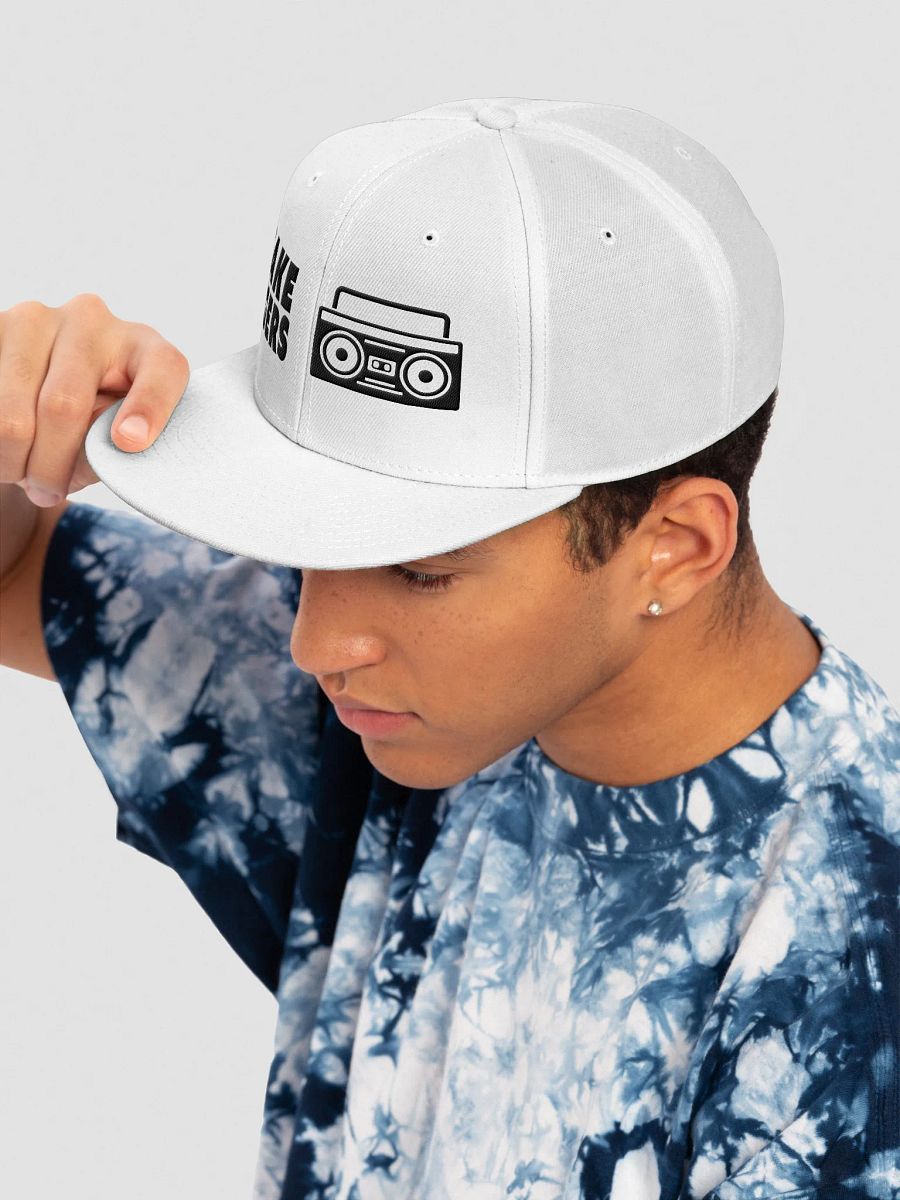 I Make Bangers - Black Text Snapback Flatbrim product image (7)