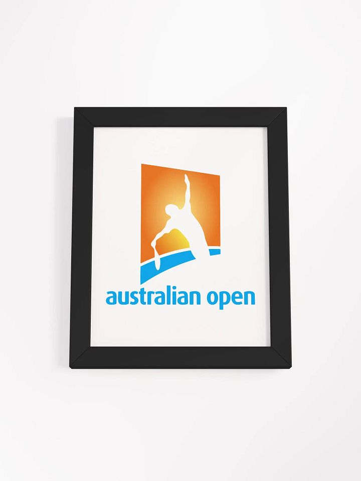 Australian Open Silhouette Framed Poster product image (31)
