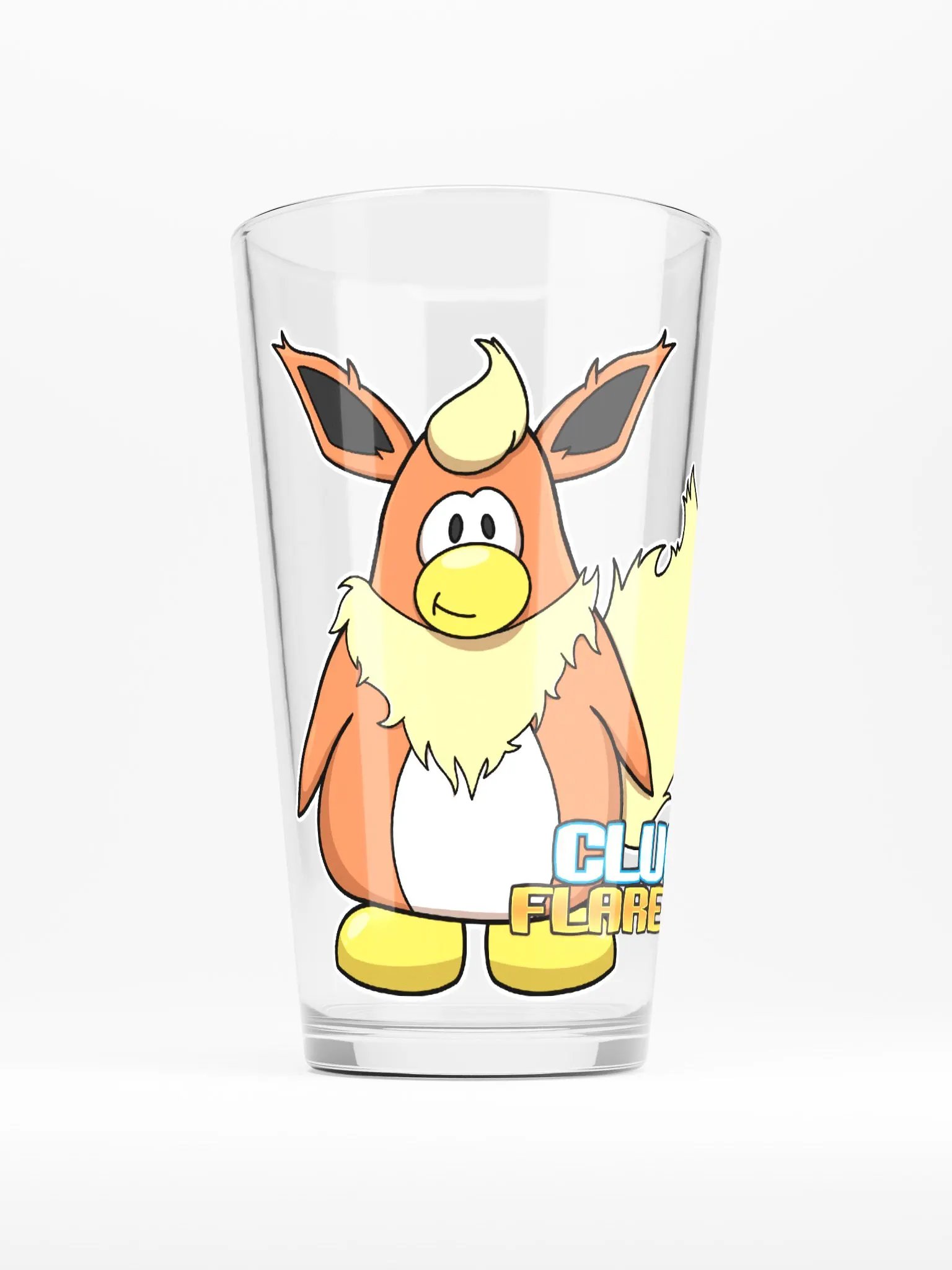 Club Flareon Pint Glass product image (1)