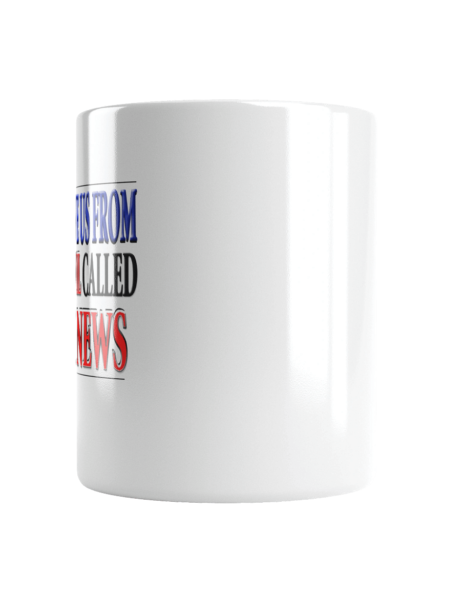 God Save Us From This Evil Called Fox News - White Mug product image (4)