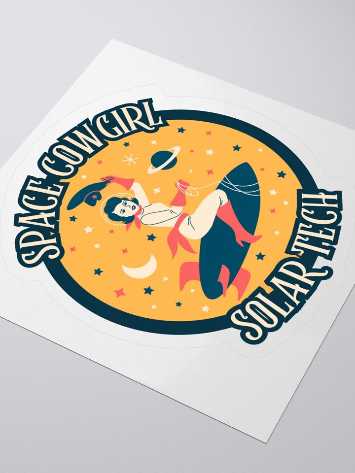 Space Cowgirl Sticker product image (1)