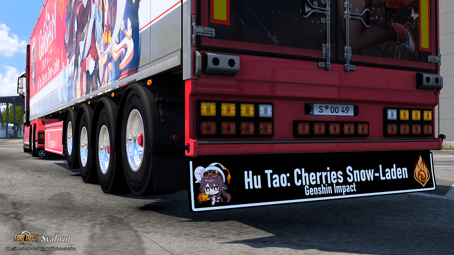 [ETS2] Hu Tao (Cherries Snow-Laden) - Genshin Impact [Combo Skin] product image (5)