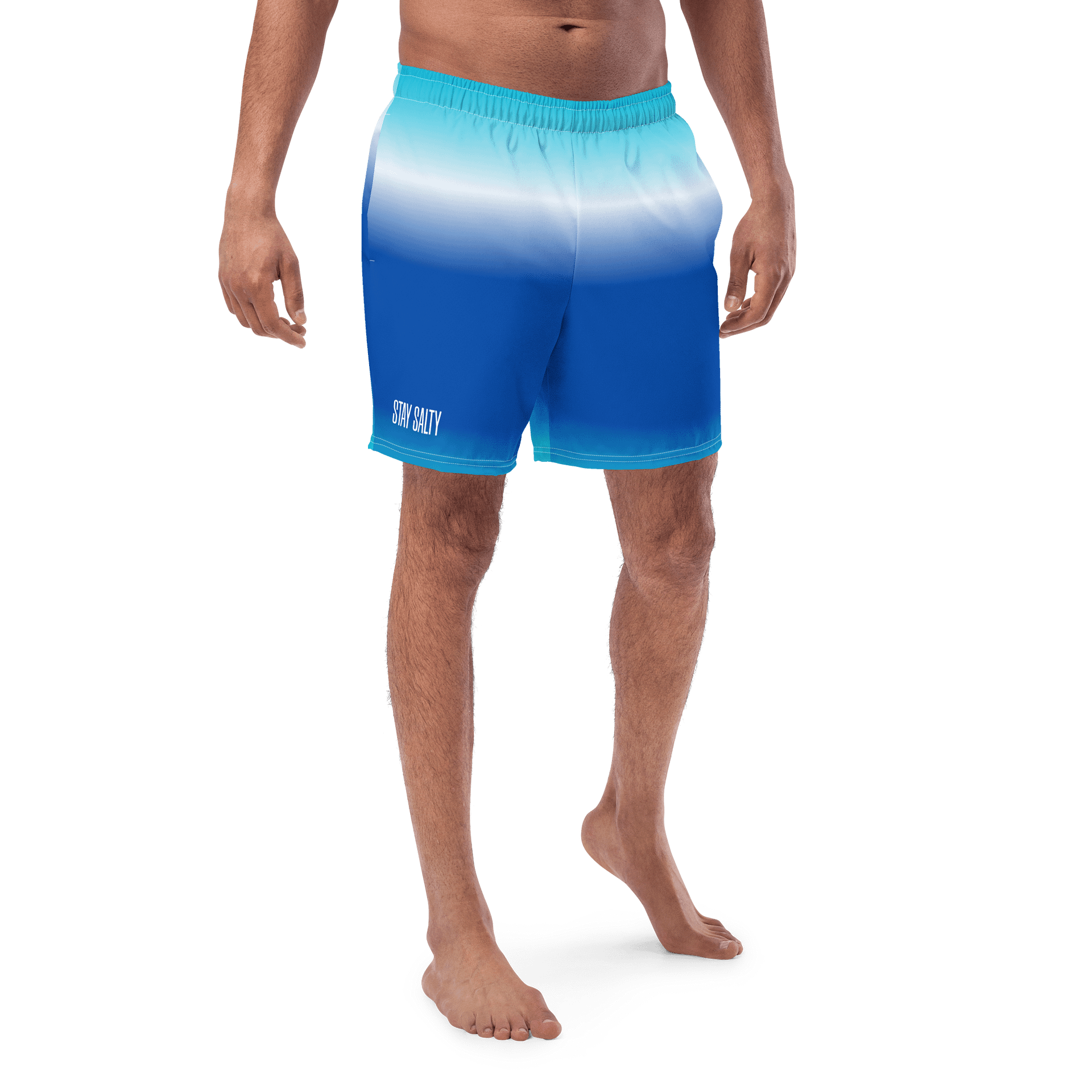 Salty Horizon All-Over Swim Trunks product image (1)