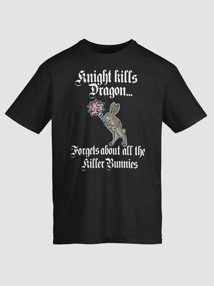 Funny Medieval Rabbit Spiked Mace Tee product image (18)