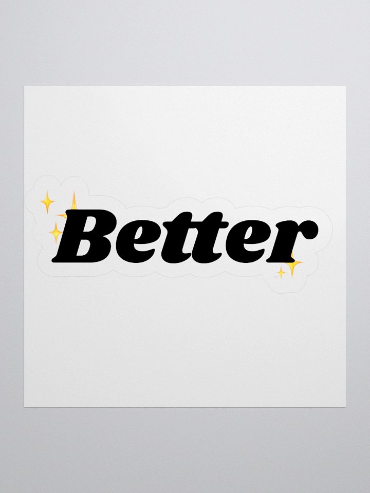 Classic Better Sticker product image (1)