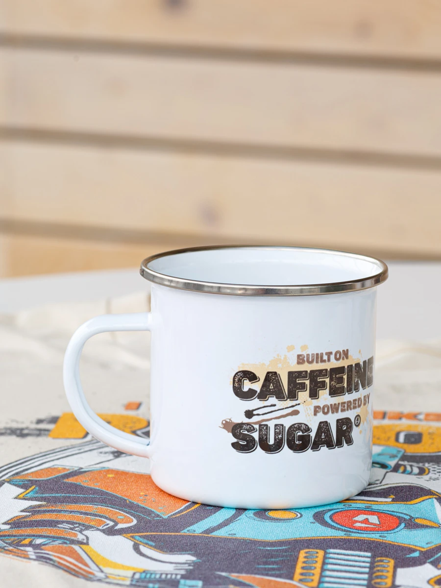 Robot Enamel Coffee Mug product image (4)