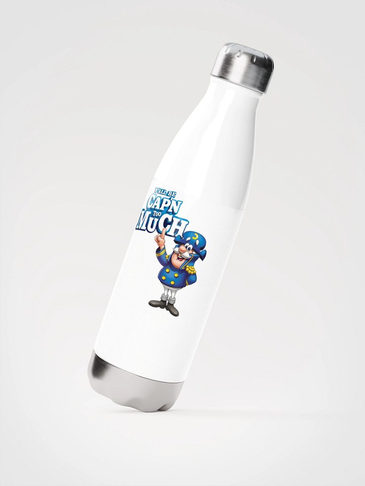 Cap'n Too Much Stainless Steel Water Bottle product image (2)