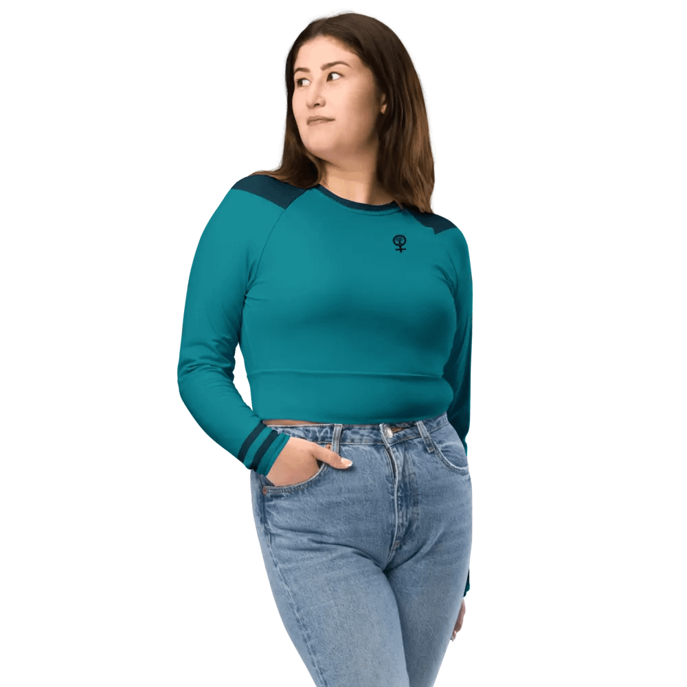 Venus Long Sleeve Crop Top product image (6)