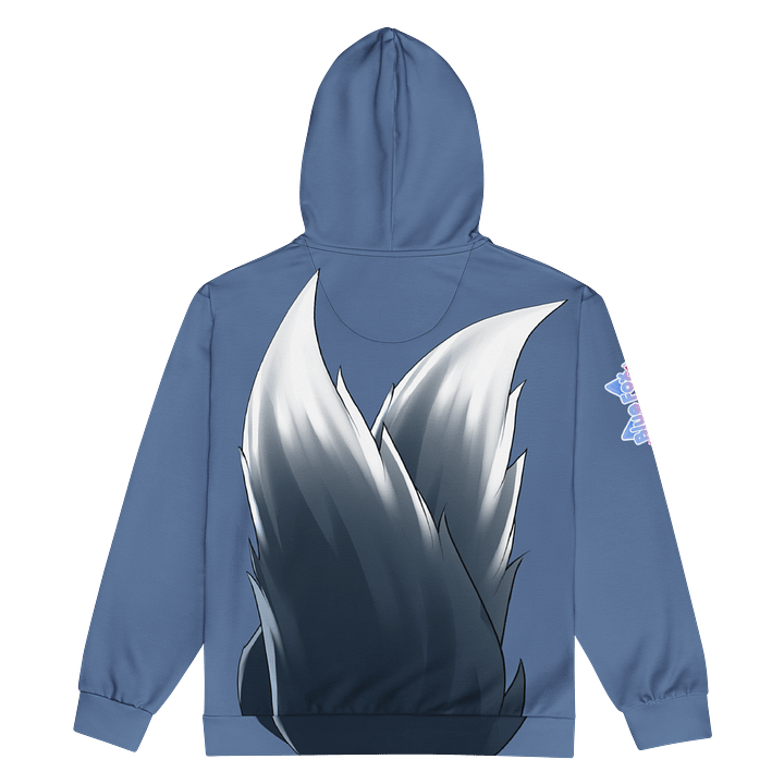 Two Tails Anniversary Edition! Blue Fox Hoodie - Blue product image (1)
