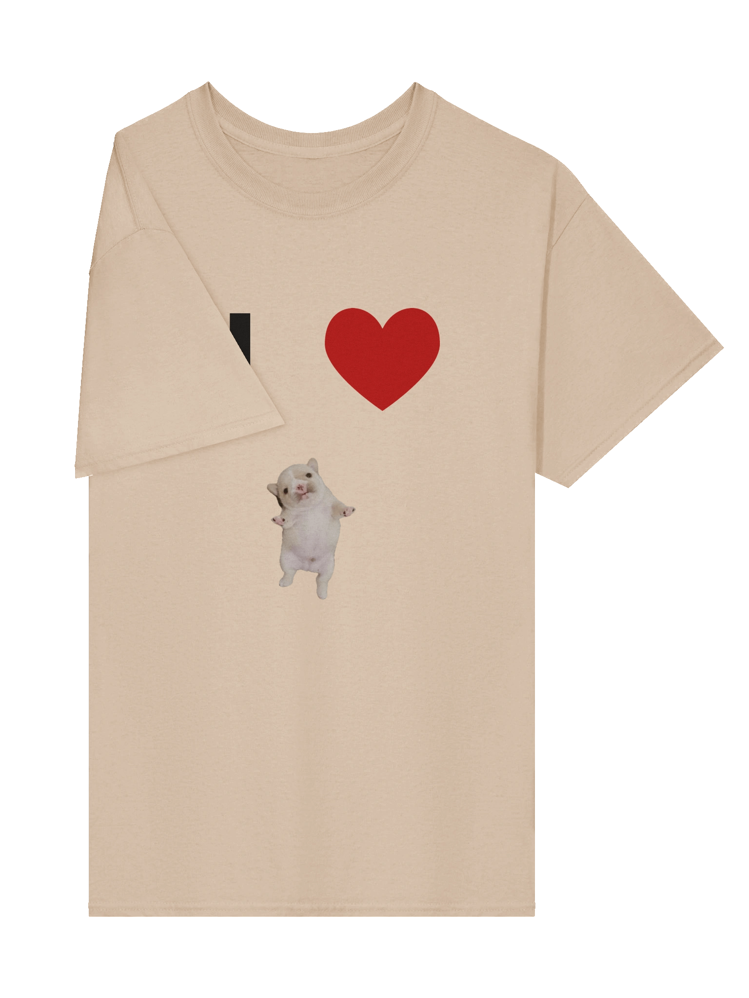 I HEART PIBBLE (tee shirt) - light colors product image (4)