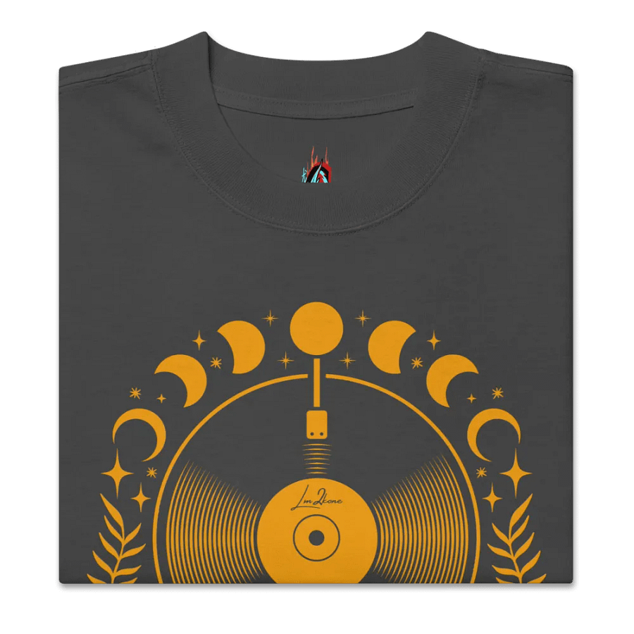 Occult Moon Vinyl - Oversized Tee product image (9)
