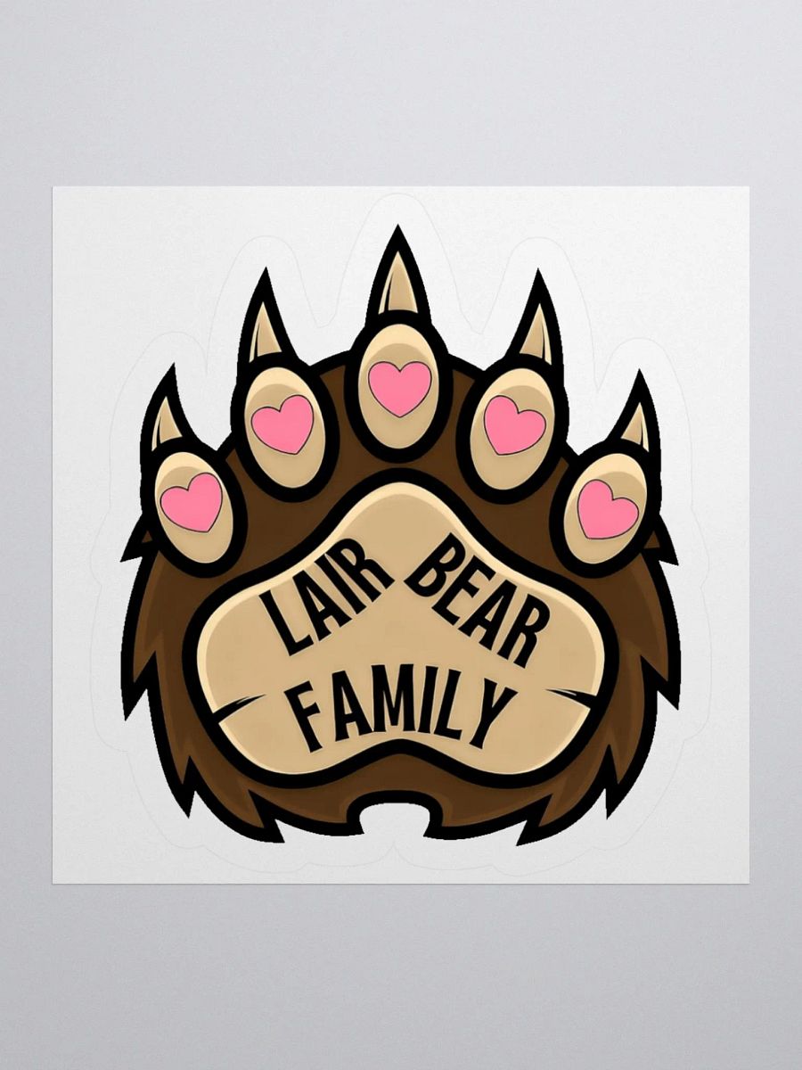 Lair Bear Family Stickers product image (2)