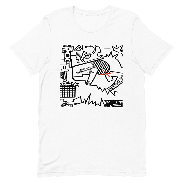 The King Short-Sleeve Unisex T-Shirt White product image (1)