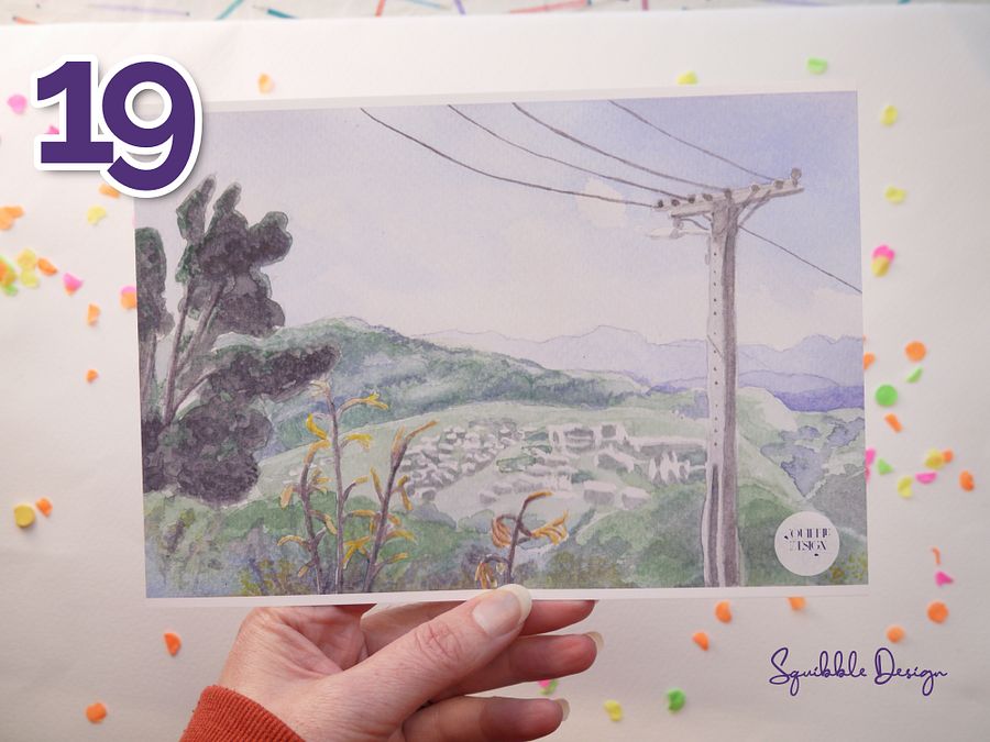 Supporter Print - View Across Wellington product image (1)