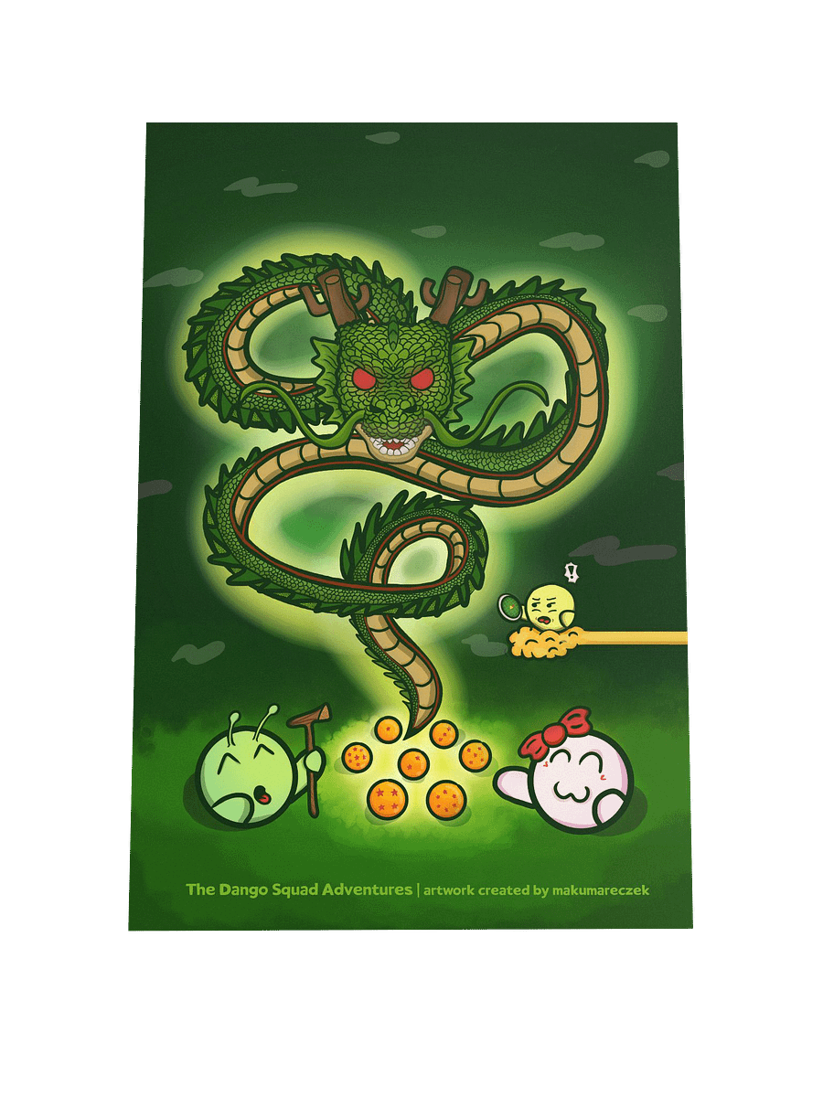 Dango Dragon - Frameless Poster product image (4)