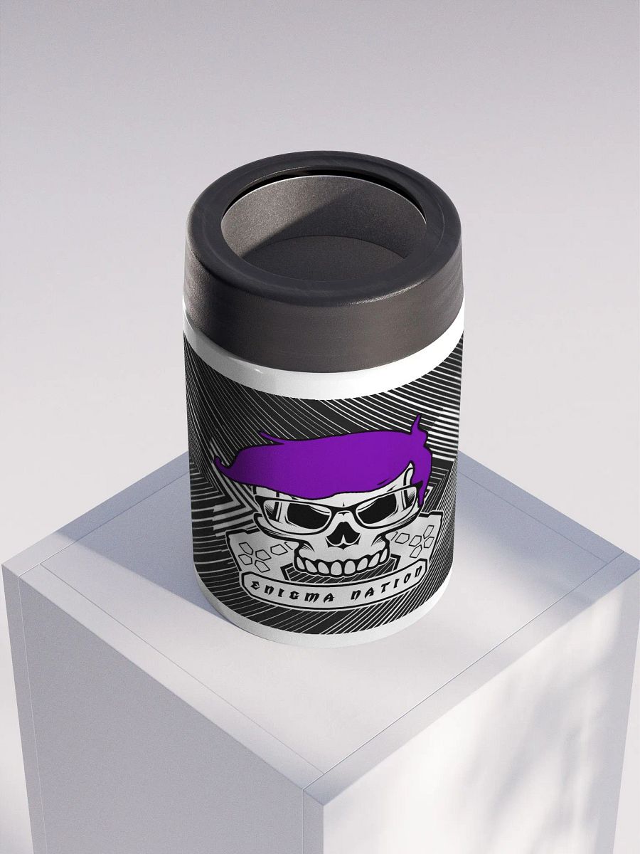 Enigma Nation Stainless Steel Koozie product image (4)