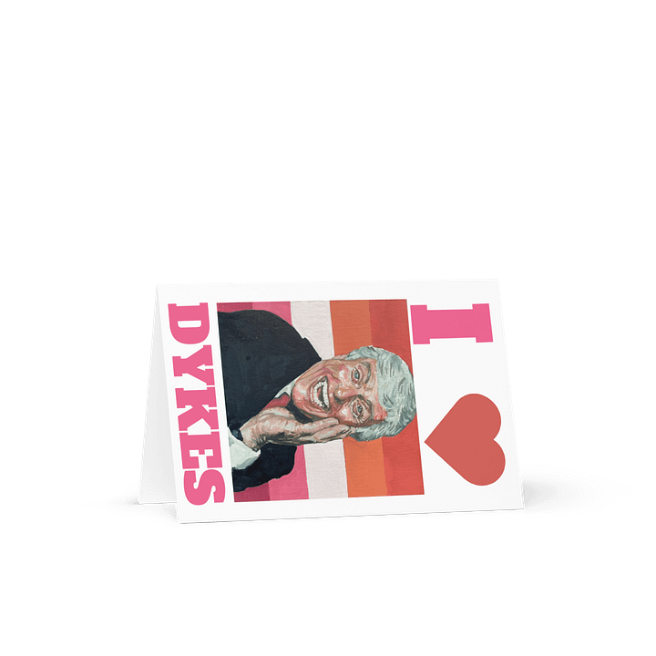 I <3 D Y K E S card product image (1)