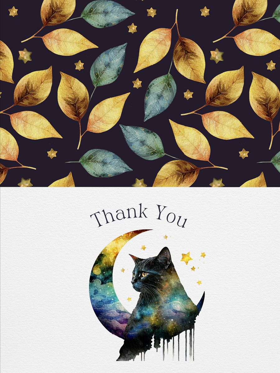 Black Cat - Watercolor Magic Bundle product image (5)