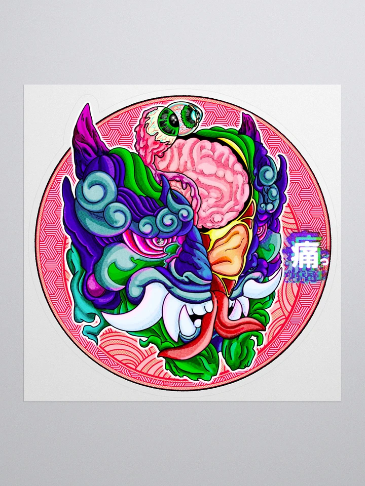 Yokai Migraine: Kiss Cut Sticker product image (1)