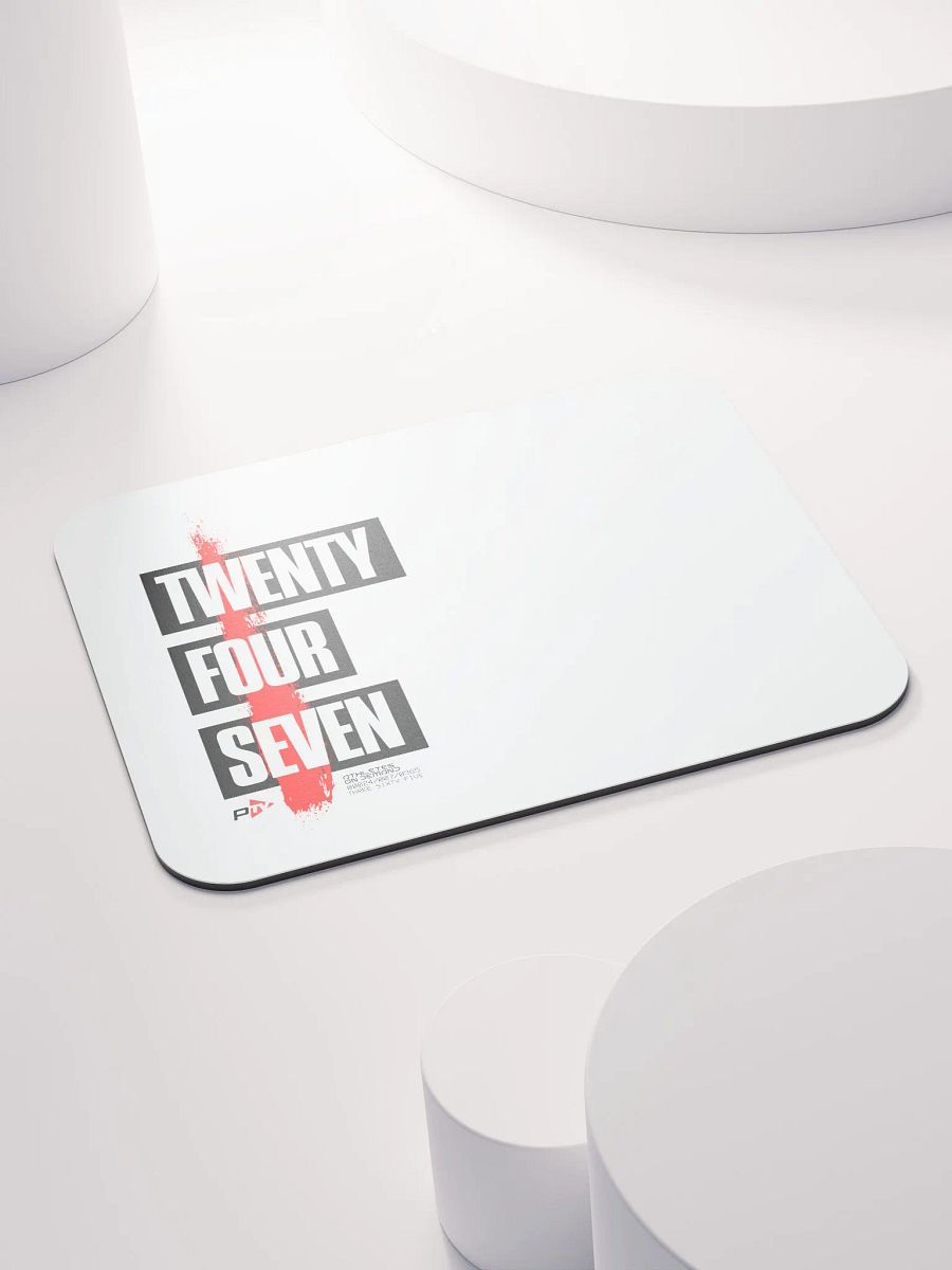 PTV 24/7 Red Streak Mouse Pad product image (4)