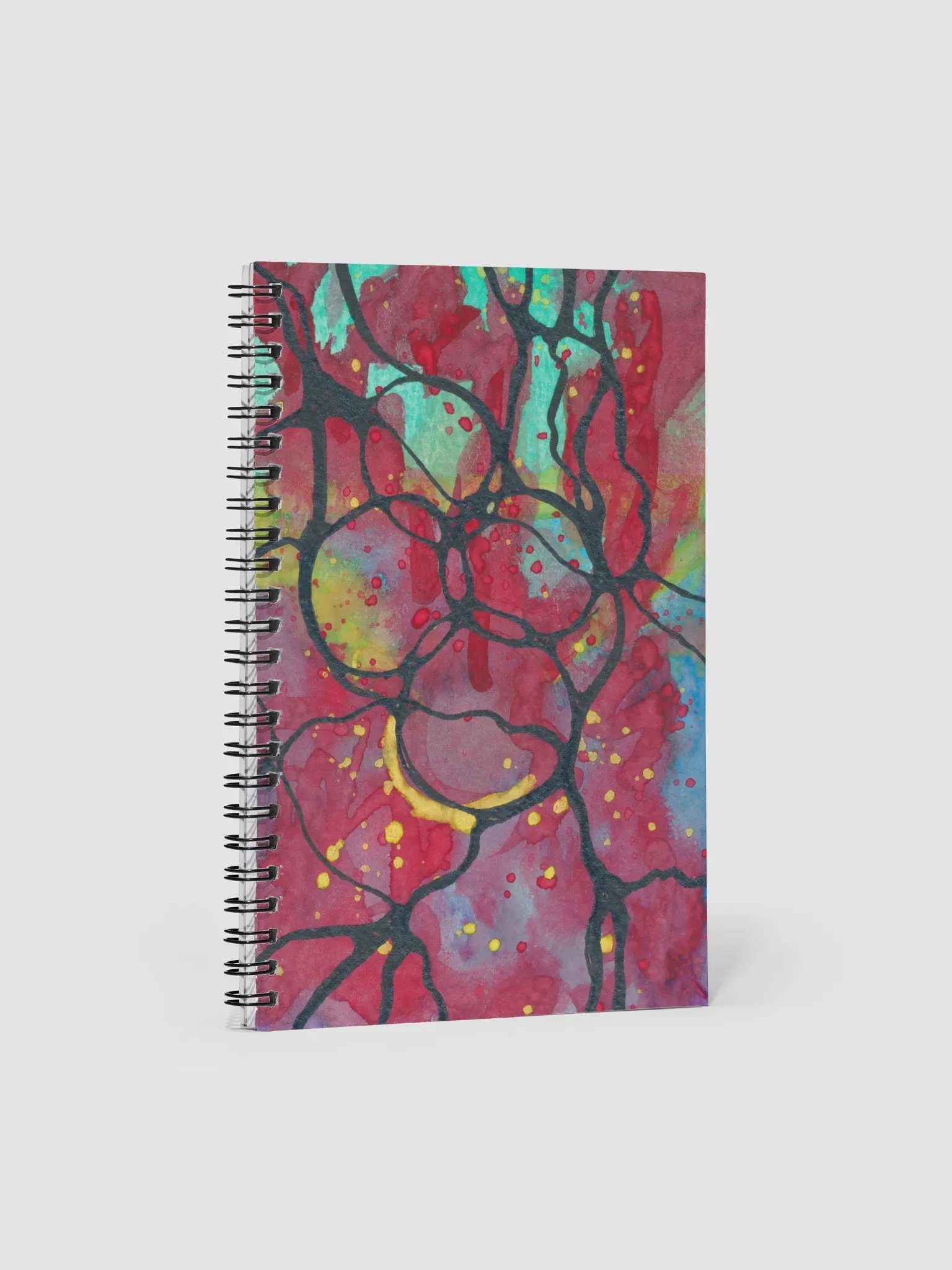 Abstract Ink & Watercolor Blank Journal product image (4)