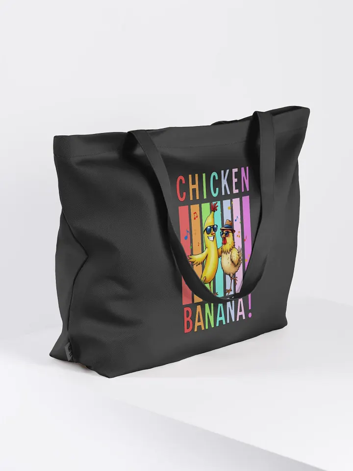 Chicken Banana Dancing Tote Bag product image (1)