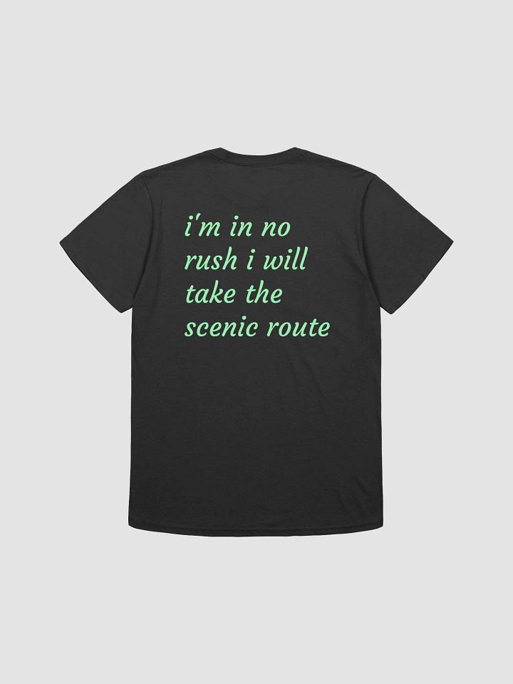 i'm in no rush i will take the scenic route T-Shirt product image (1)