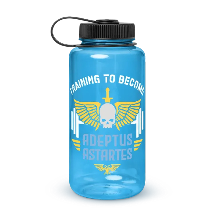 raining to Become Adeptus Astartes" Wide Mouth Water Bottle | Warhammer 40K Inspired product image (2)
