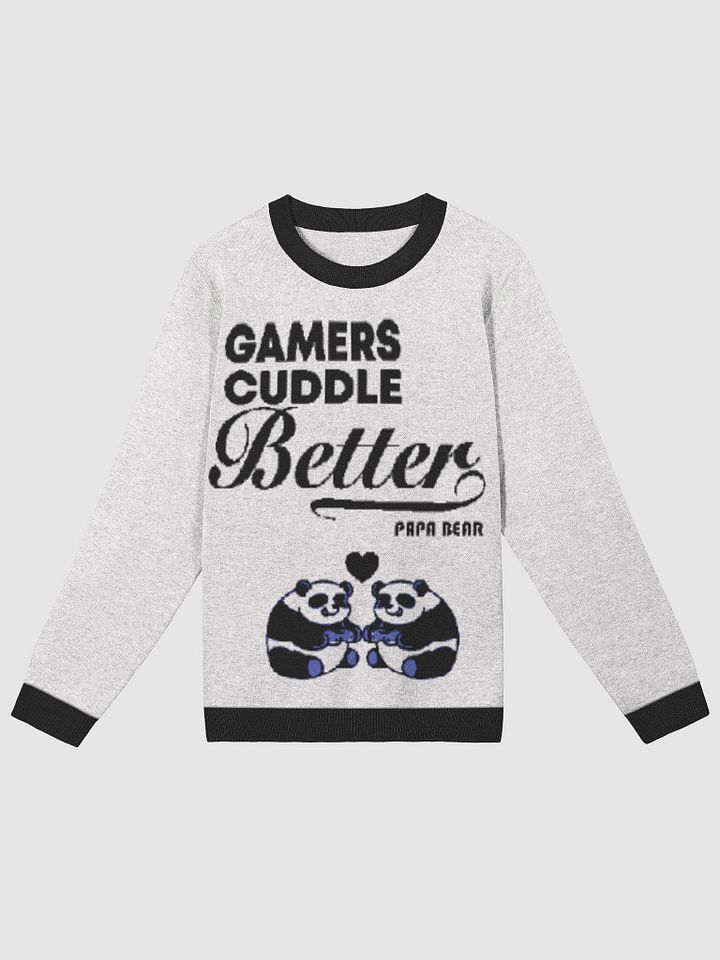 Gamers Cuddle Better Unisex Sweater product image (1)