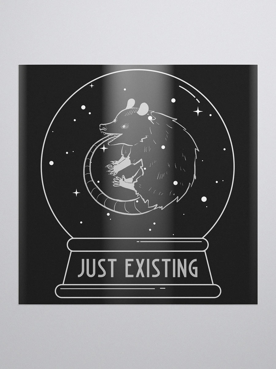 Just Existing bubble free stickers product image (2)