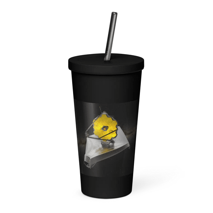 JWST ASTRO Insulated Tumbler with a Straw product image (1)