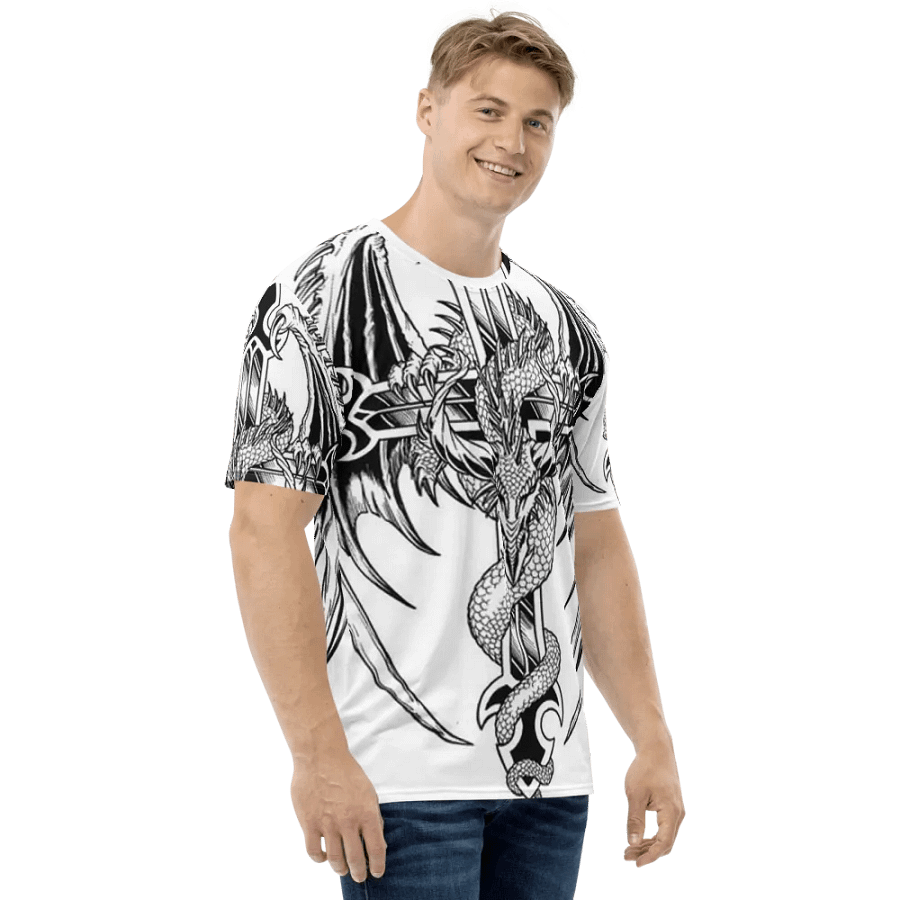 Mystical Dragon Cross Tee product image (4)