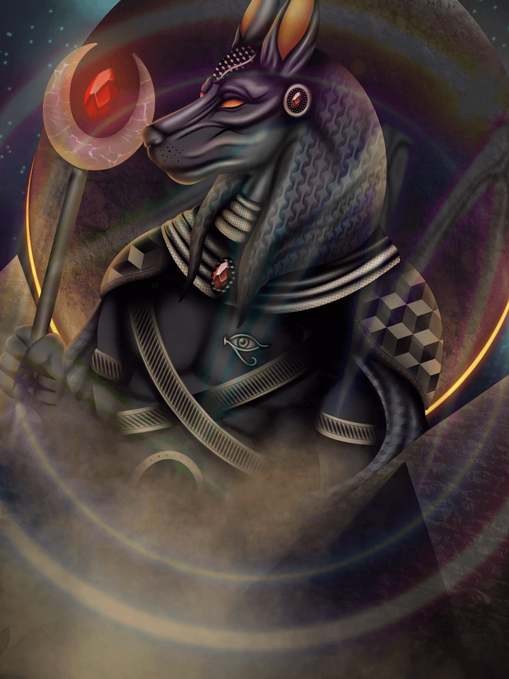 Rise of Anubis Digital Print product image (2)