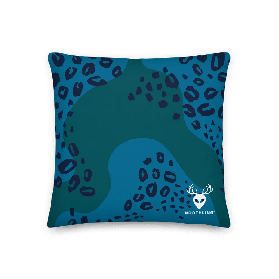 Northling™ Blue Green Topo Throw Pillow product image (12)