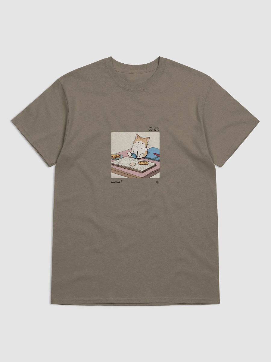 Playful Cat Cozy Scene T-Shirt product image (2)