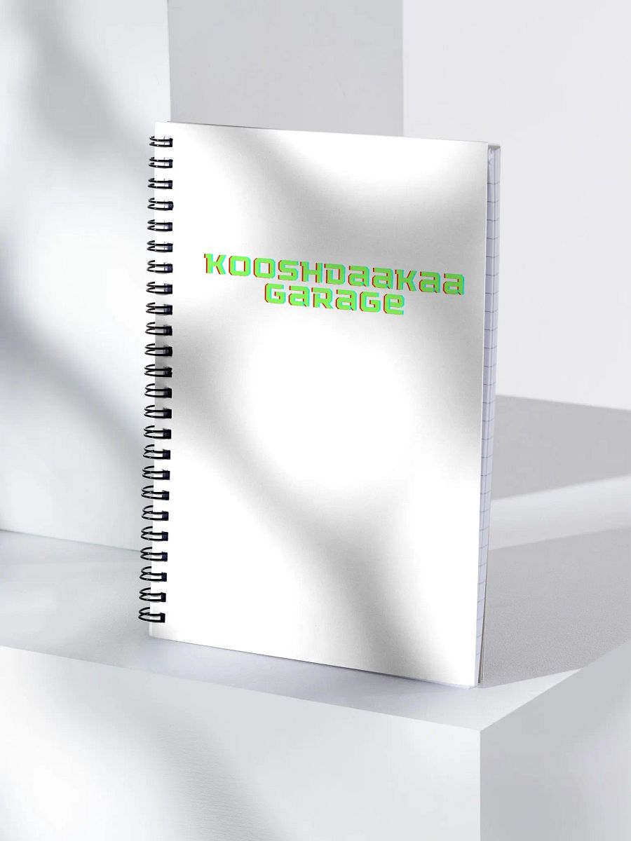 Kooshdaakaa Garage Notebook product image (3)