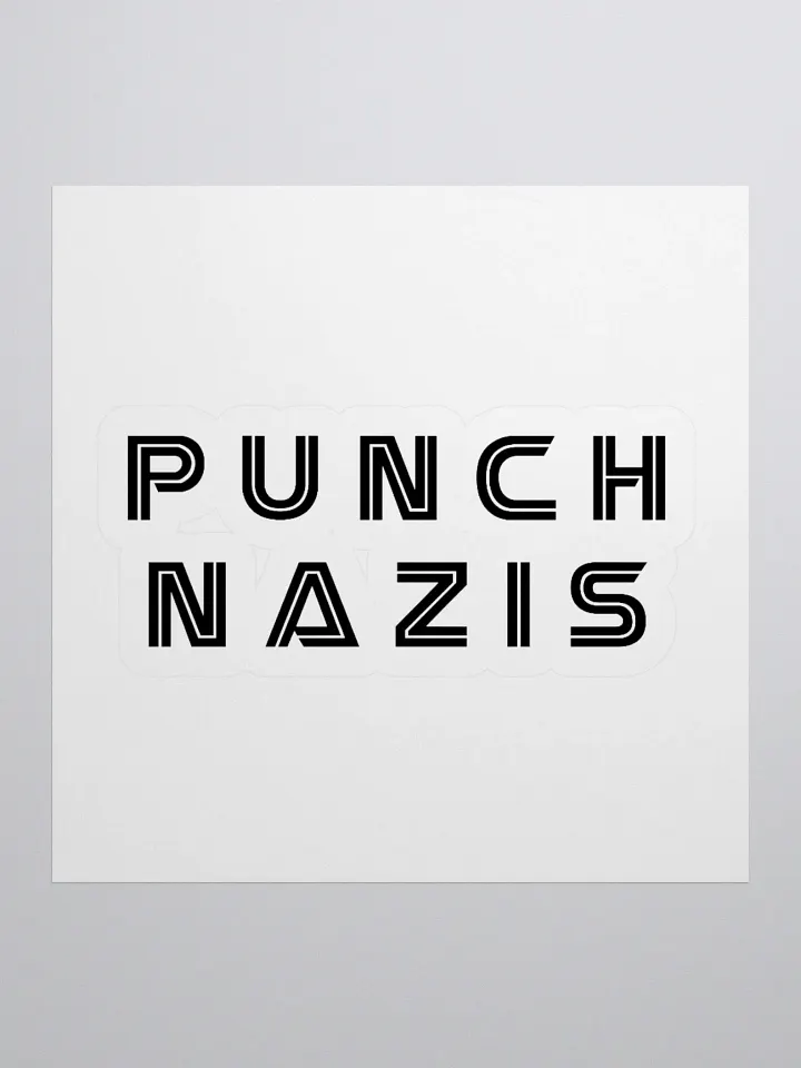 Punch Nazis Kiss Cut Stickers product image (3)