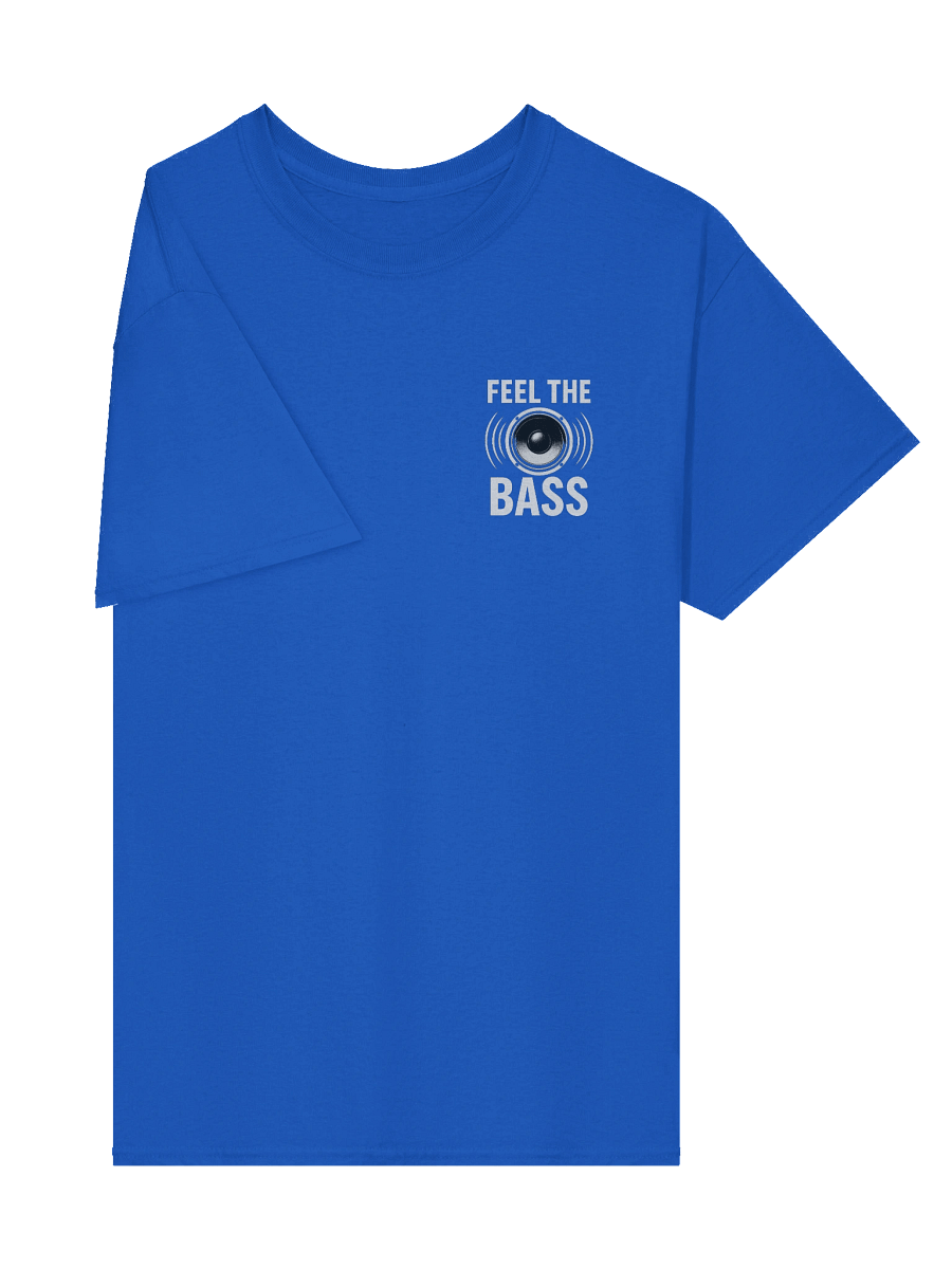 "FEEL THE BASS" Bass Player T-Shirt product image (10)
