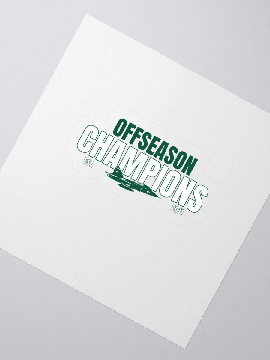 Offseason Champs Sticker product image (6)