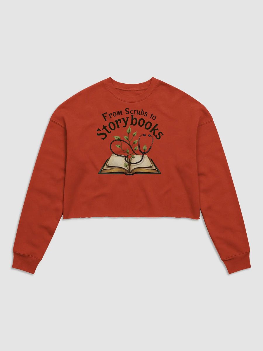 Healing Foliage Cropped Sweatshirt product image (4)